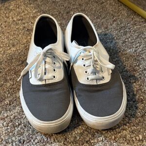 Vans grey and White Sneakers